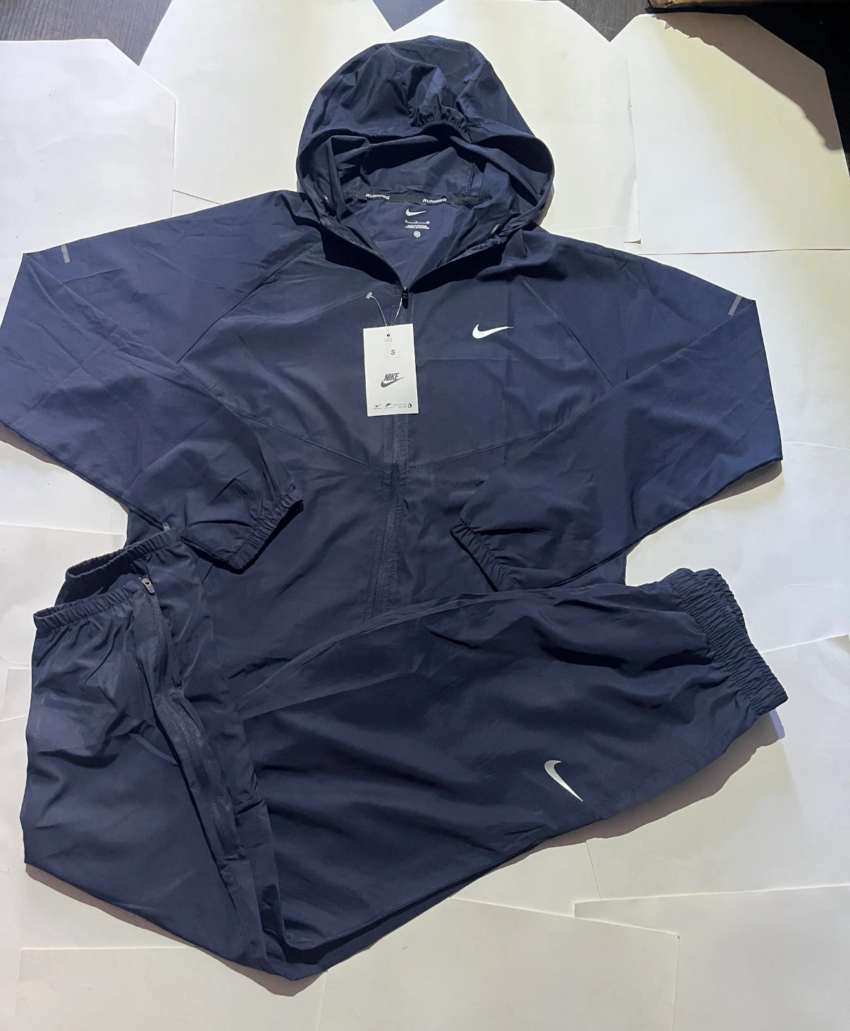 Navy swoosh miller