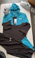 Blue under trackie